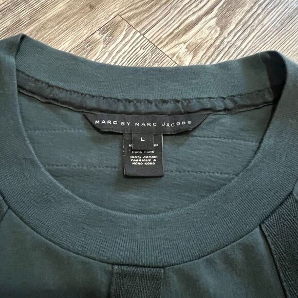 Marc by Marc Jacobs Strappy Long Sleeve Shirt L - Picture 3 of 8